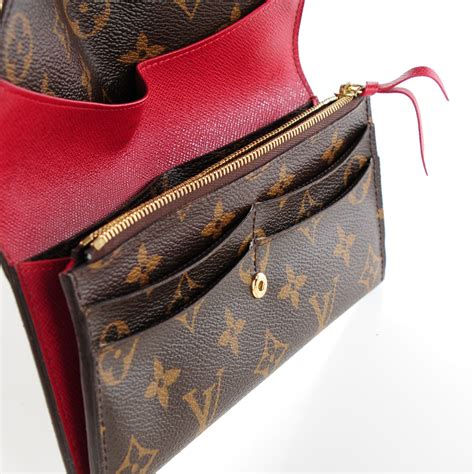 louis vuitton red monogram wallet|trifold louis vuitton wallet.